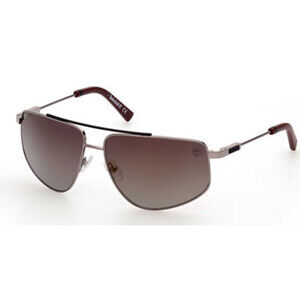 NWT TIMBERLAND TB9269 08D 62 Shiny Gunmetal Sunglasses